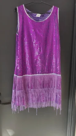 1920 -luvun flapper-mekko, koko M