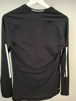 Adidas Hockey musta miesten aluskerrastopaita M