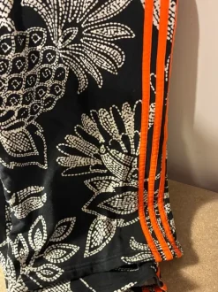 Adidas x Farm Rio wide legged track pants