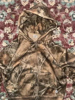 Akimbo Real Tree Zip Hoodie