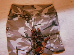 Baggy camo cargopants