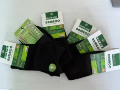 Bamboo socks, 6 pairs