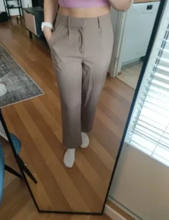 Beiget rennot housut