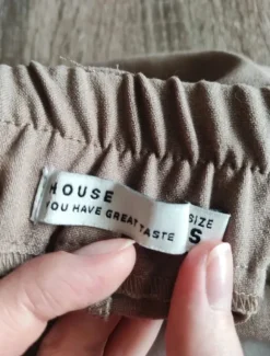 Beiget rennot housut