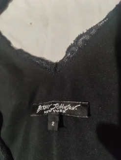 Betsy Johnson Black minidress