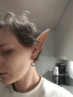 Big ol' silicone elf ears