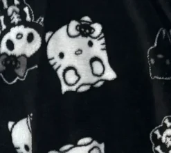 Black fur Halloween Hello Kitty pyjamas