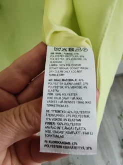 Bleiseri, limenvihreä (uusi) koko M