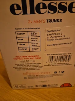 Bokserki ellesse rozmiar L