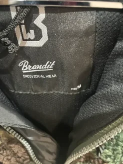 Brandit Teddyfleece jakke Woodland – str. M (ny)