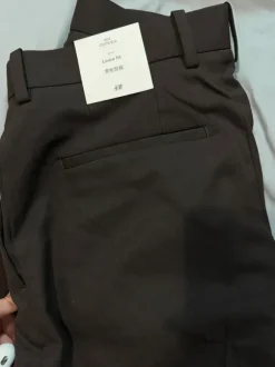 Brown Loose Fit Trousers H&M