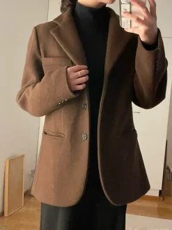 Brown wool jacket /blazer
