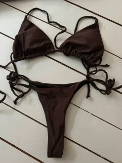 Brun highwaist bikini