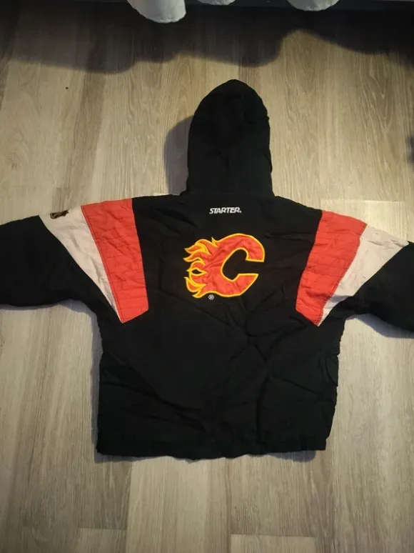 Calgary Flames vintage NHL anorakki