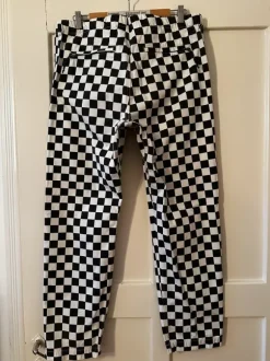 Chequered pants