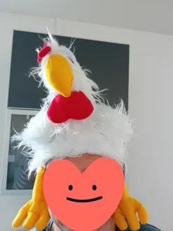 Chicken hat