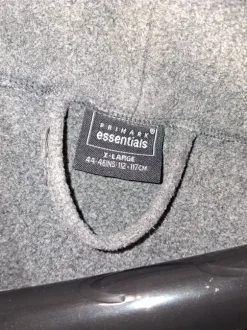 Didelis pilkas chalatas