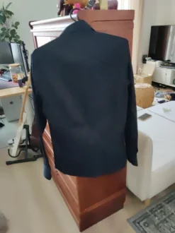 Dressmann Musta kauluspaita slim fit S