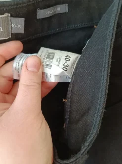 Dressmann mustat farkut 40/30