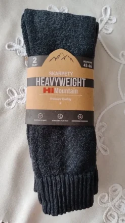 Dwupak skarpet męskich 43-46