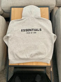 Essentials Fear of God Hoodie - Grey - Size M (Kuin uusi)