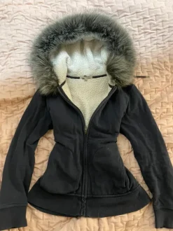 Fur hoodie