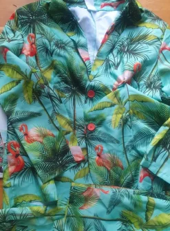 Garnitur hawajski przebranie karnawałowe męskie rozmiar XL