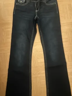 Gina Tricot tummansiniset farkut