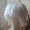 Gojo wig, white short wig