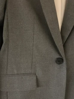 Grå blazer