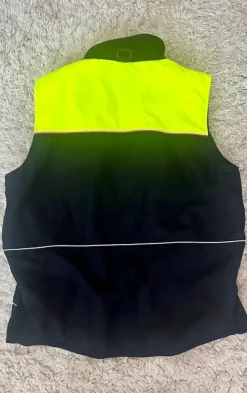 High visibility work vest