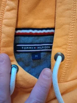 Hilfigerin huppari oranssinkeltainen koko M