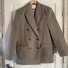H&M Blazer Beige 38 oversize beige