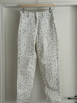 H&M Divided valkoiset farkut