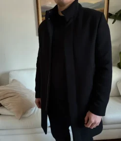 H&M musta miesten takki