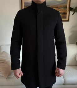 H&M musta miesten takki