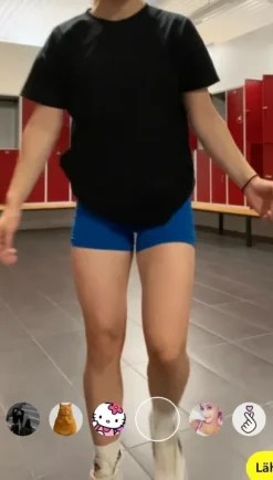 ICIW treeni shortsit