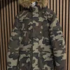 Jack & Jones camo talvitakki