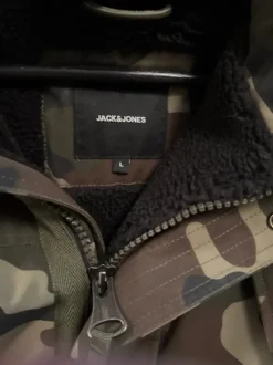 Jack & Jones camo talvitakki