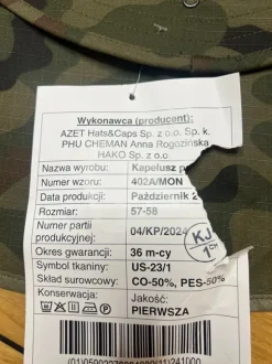 Kapelusz polowy 402A/MON