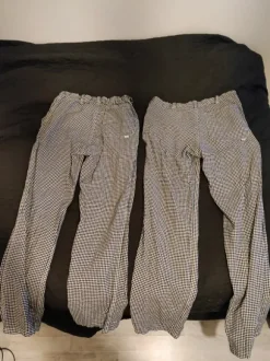 Kokin housut pepitaruutu 2kpl