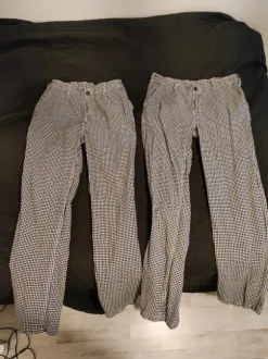 Kokin housut pepitaruutu 2kpl