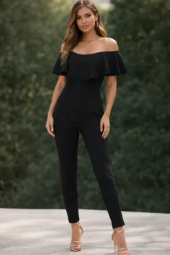 Kombinezon czarny Quiz hiszpanka L