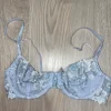 Lace balconette bra