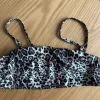 Leopardikuosi bikini yläosa