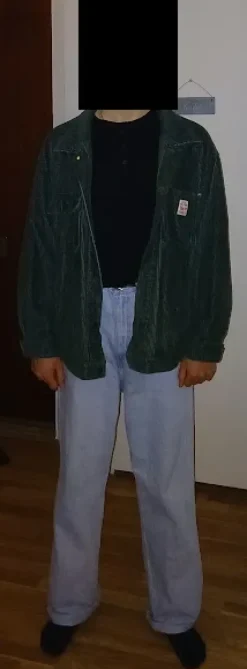 Levis's Corduroy Sunrise Trucker Jacket Green