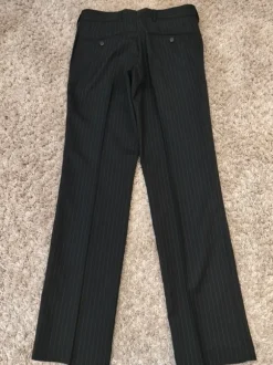 Liituraitaiset suorat housut, 30/32