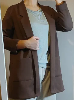 Long brown jacket