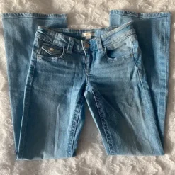 Low Rise Flared Jeans
