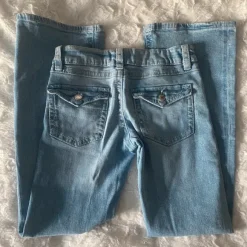 Low Rise Flared Jeans